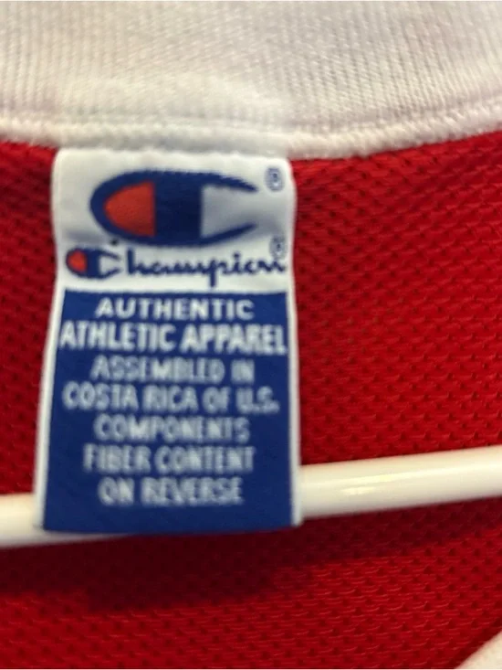 Vintage Champion- Michael Jordan- Chicago Bulls Jersey (red) size 40 - Picture 5 of 9